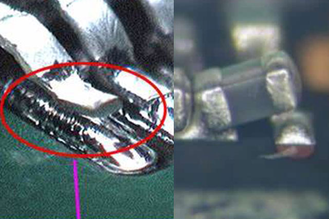 SMT生產(chǎn)線中翹腳和立碑有什么區(qū)別